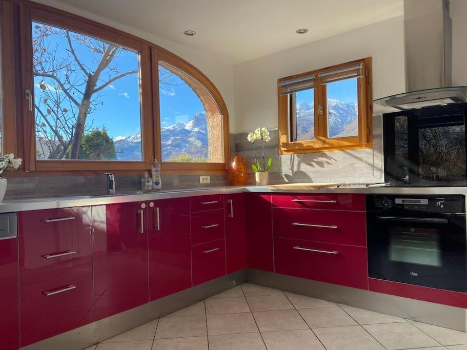 Bel Appartement Modernise Avec Terrasse. Villar-Saint-Pancrace Exteriör bild